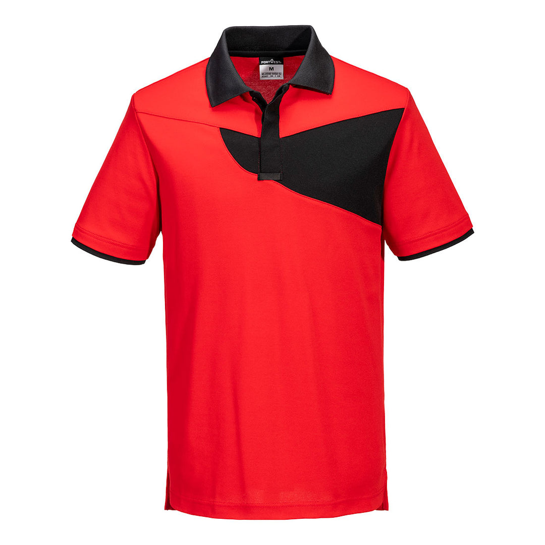 PW3 Tricou Polo Cotton Comfort HiVis S/S - 