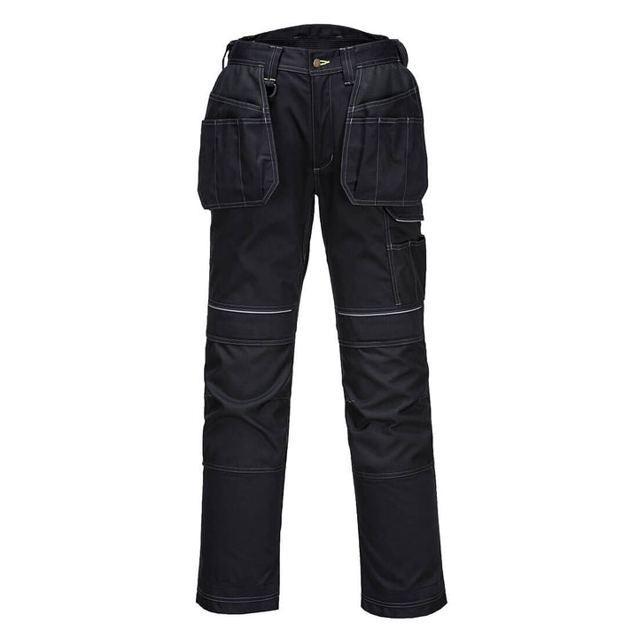 PW3 Pantaloni de lucru Stretch  Holster - Negru
