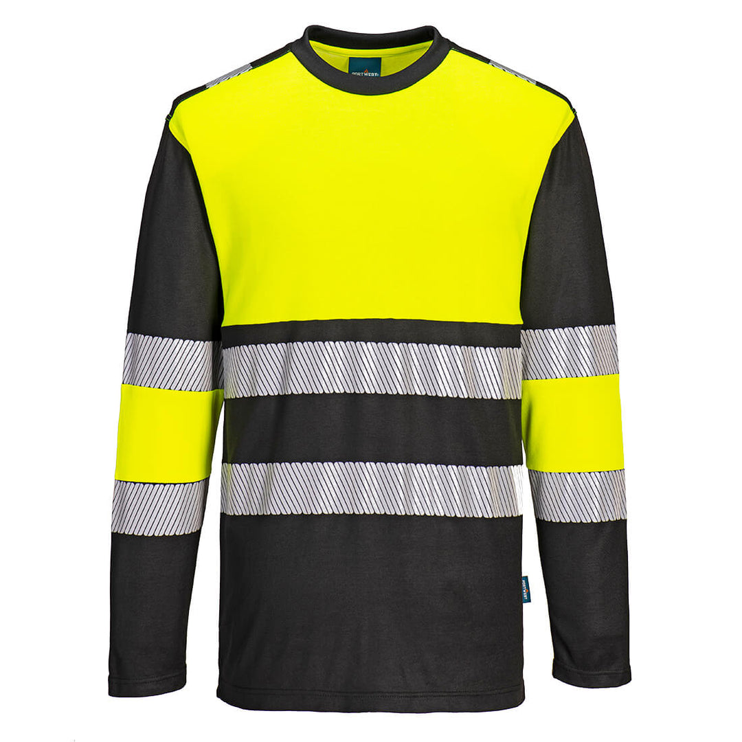 Tricou PW3 Hi Vis Clasa 1 - Galben/Negru