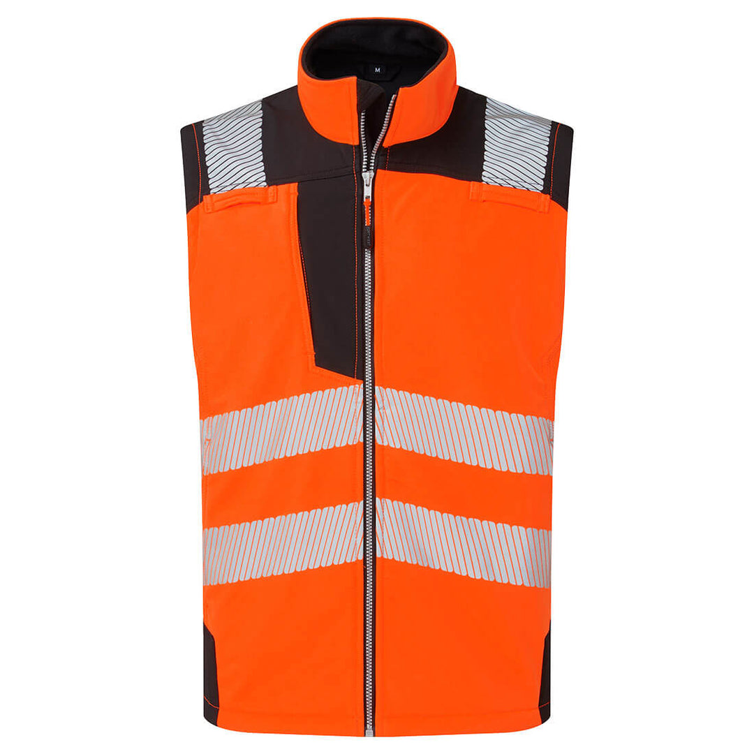 Jacheta Softshell HiVis (3L) - Portocaliu/Negru