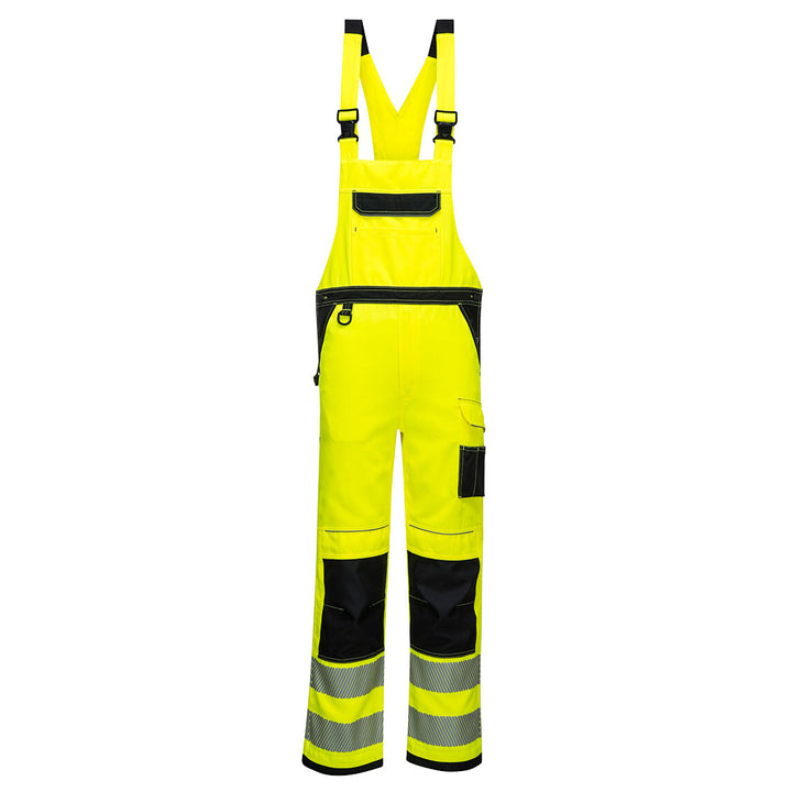 PW3 Hi Vis Bib & Brace - Galben/Negru