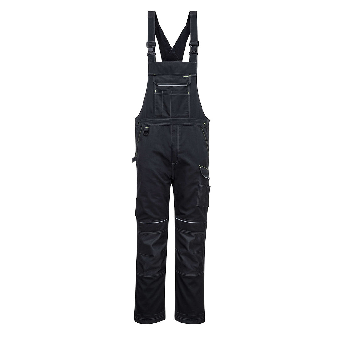 PW3 Pantaloni de lucru cu pieptar - Negru