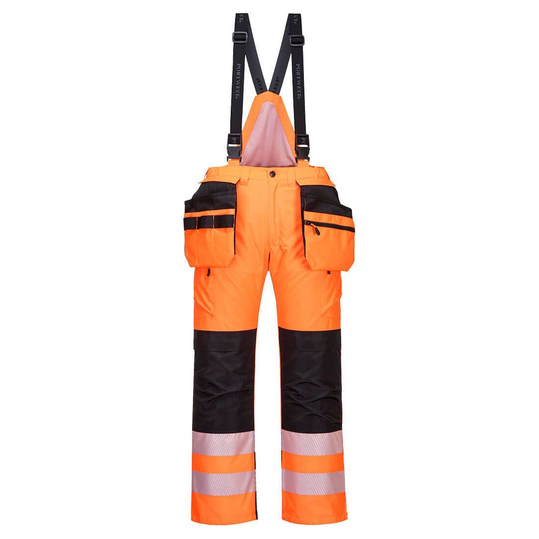 Pantaloni de Iarna PW3 Hi-Vis - Portocaliu/Negru