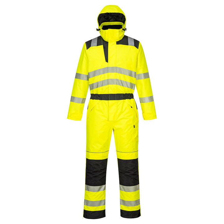 PW3 Combinezon de iarnă Hi-Vis - Galben/Negru