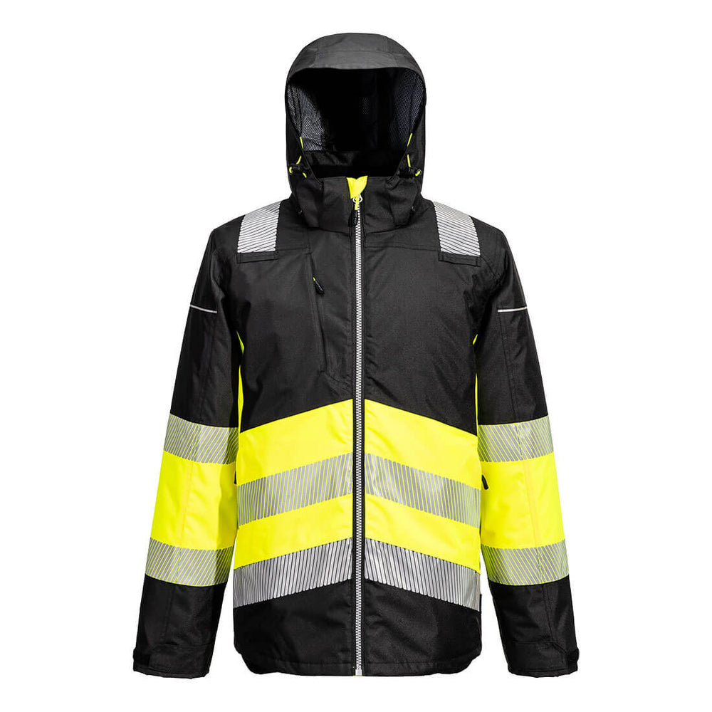 PW3 Jacheta de Iarna Hi-Vis Class 1 - Galben/Negru