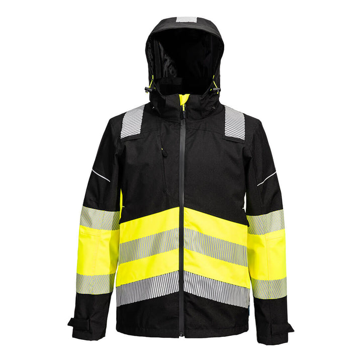PW3 Jacheta Extreme Rain Hi-Vis Class 1 - Galben/Negru