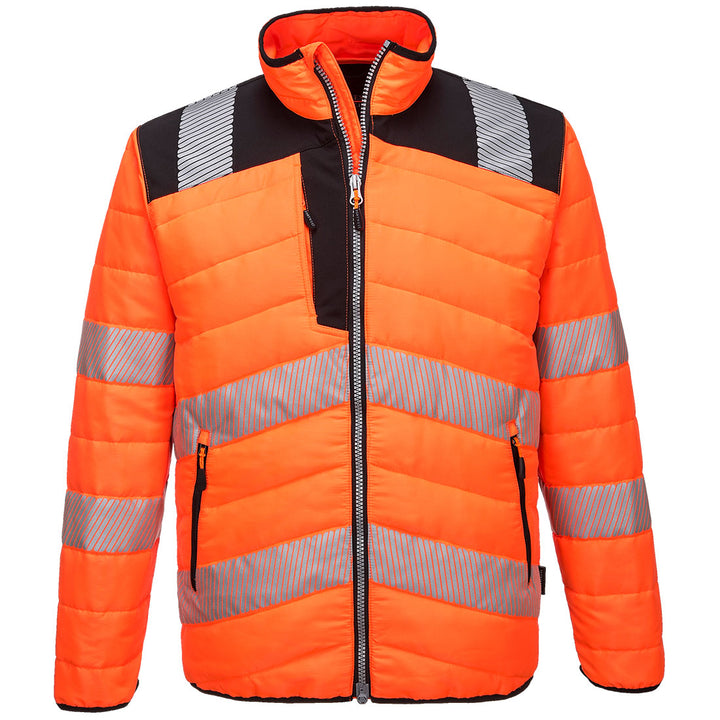 Jacheta Hi Vis PW3 Baffle - Portocaliu/Negru