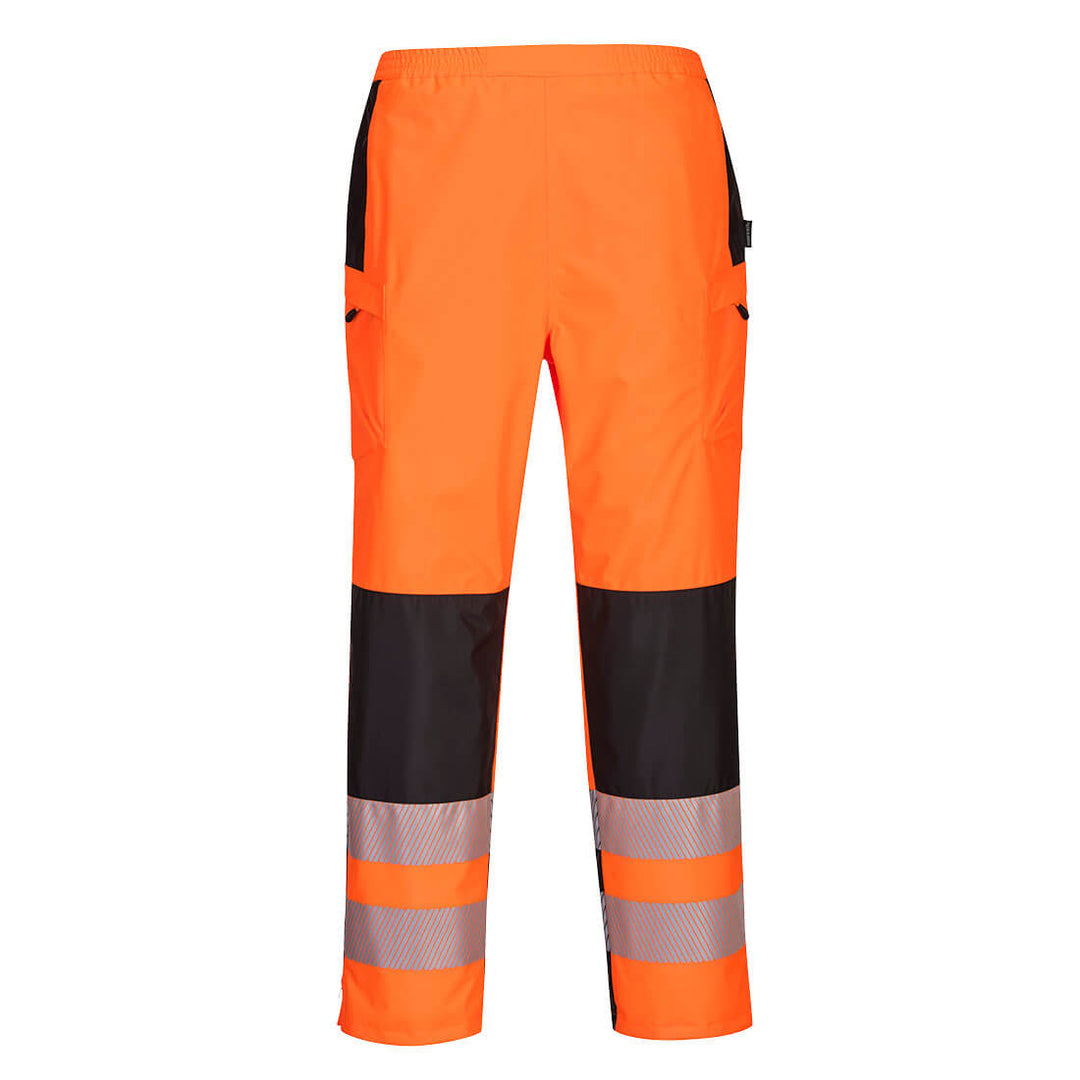 PW3 Pantaloni de ploaie Hi Vis Dama - Portocaliu/Negru