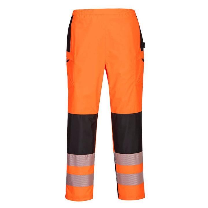 PW3 Pantaloni de ploaie Hi Vis Dama - Portocaliu/Negru