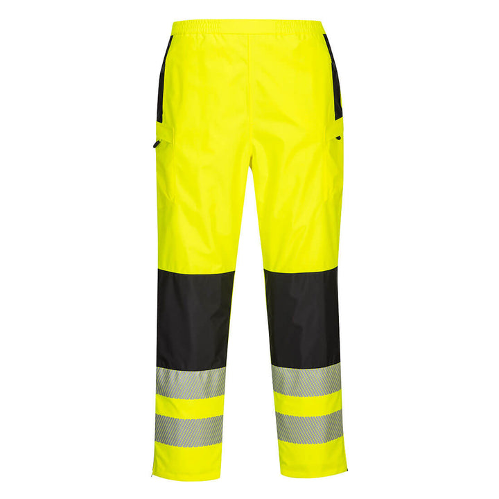 PW3 Pantaloni de ploaie Hi Vis Dama - Galben/Negru