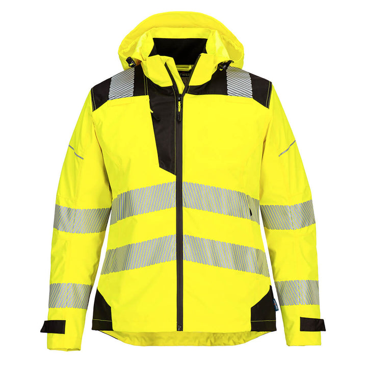PW3 Jacheta de ploaie Hi Vis Dama - Galben/Negru