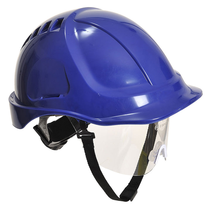 Casca cu Visor Endurance Plus - Albastru Royal