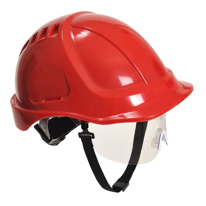 Casca cu Visor Endurance Plus - Rosu