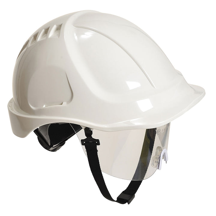 Casca cu Visor Endurance Plus - Alb