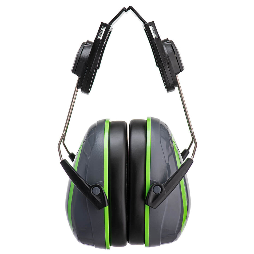 HV Extreme Ear Defenders Low Clip-On - Gri/Verde