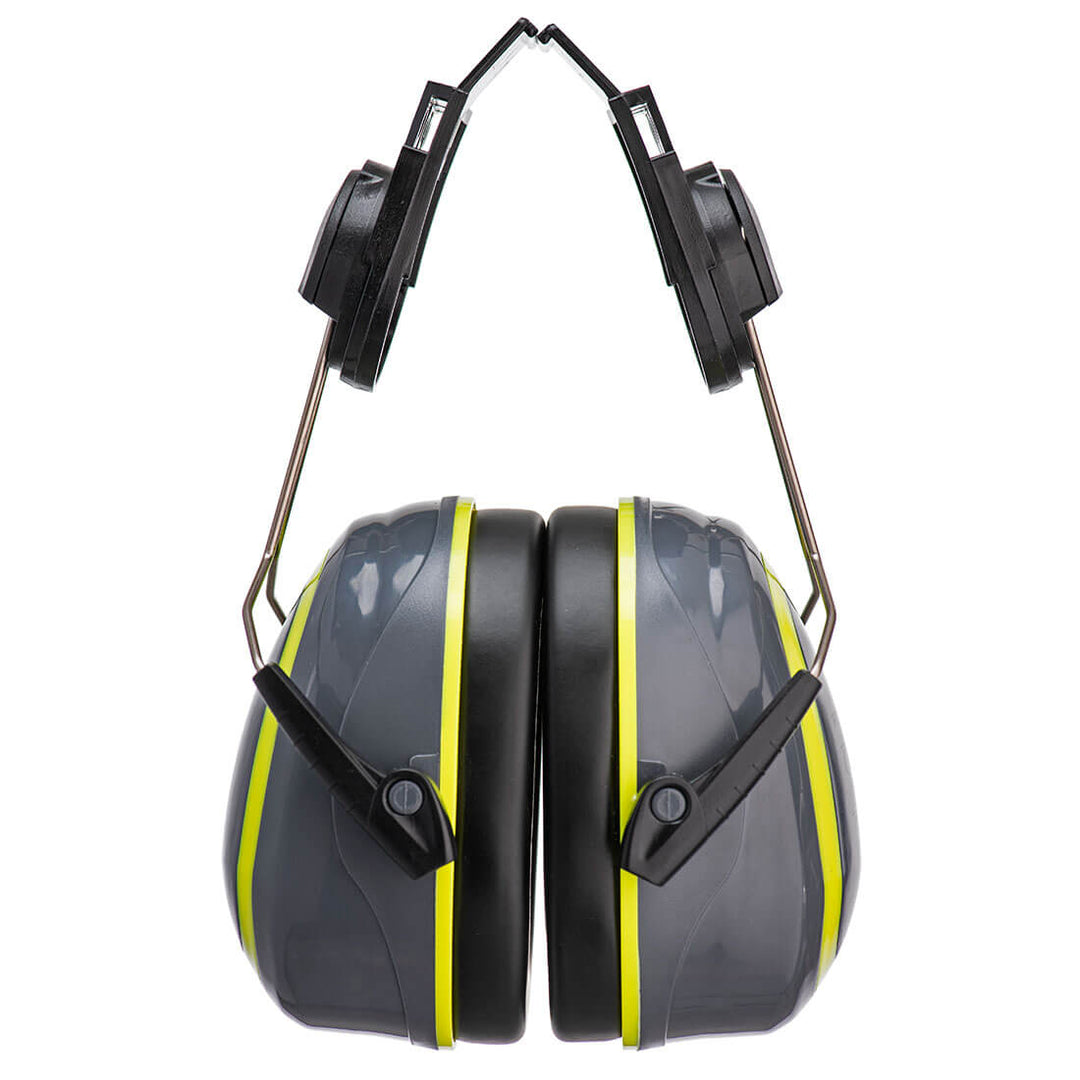 HV Ear Muff Medium Clip-On - Gri / Galben