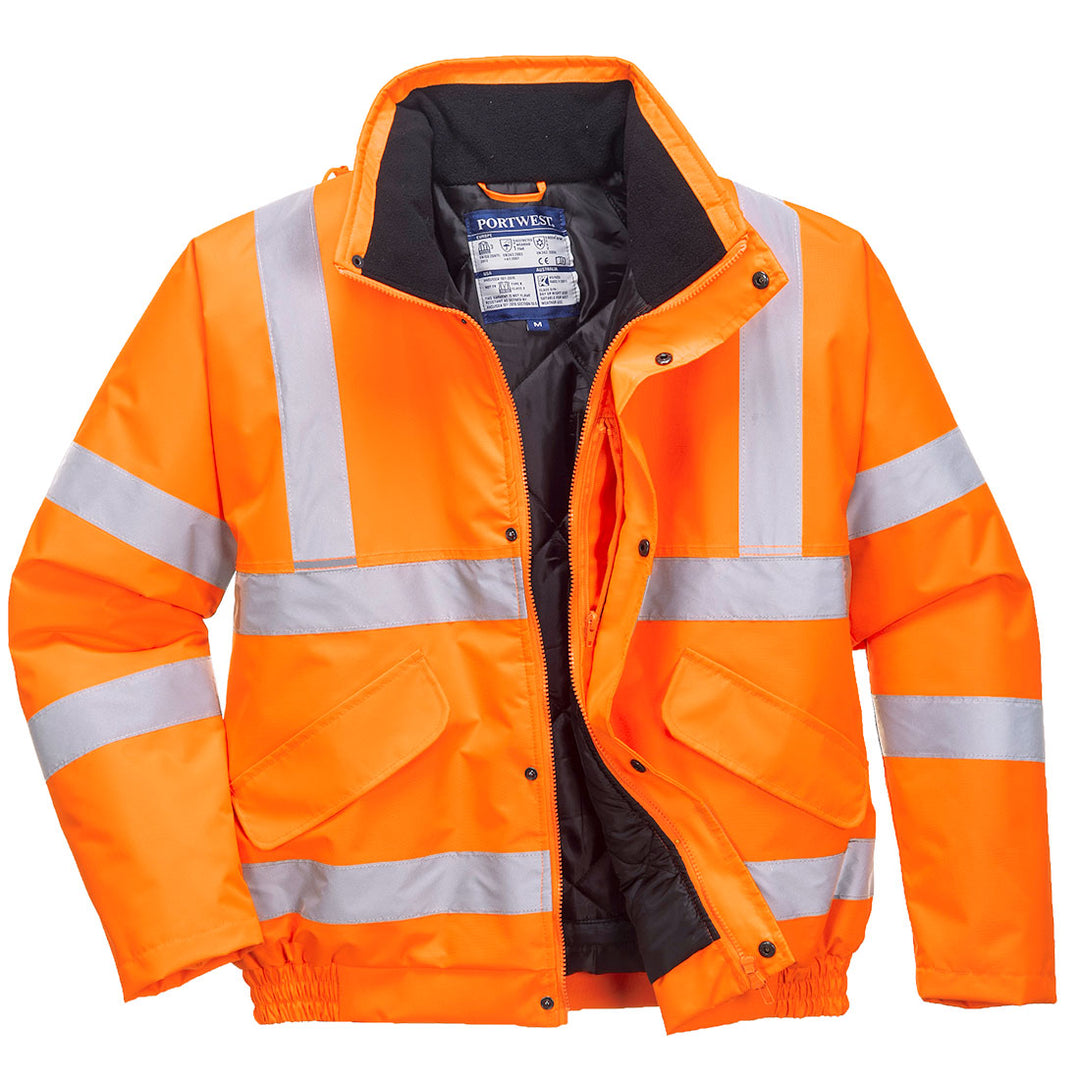 Jachetă de iarnă Hi-Vis Bomber de iarnă - Portocaliu