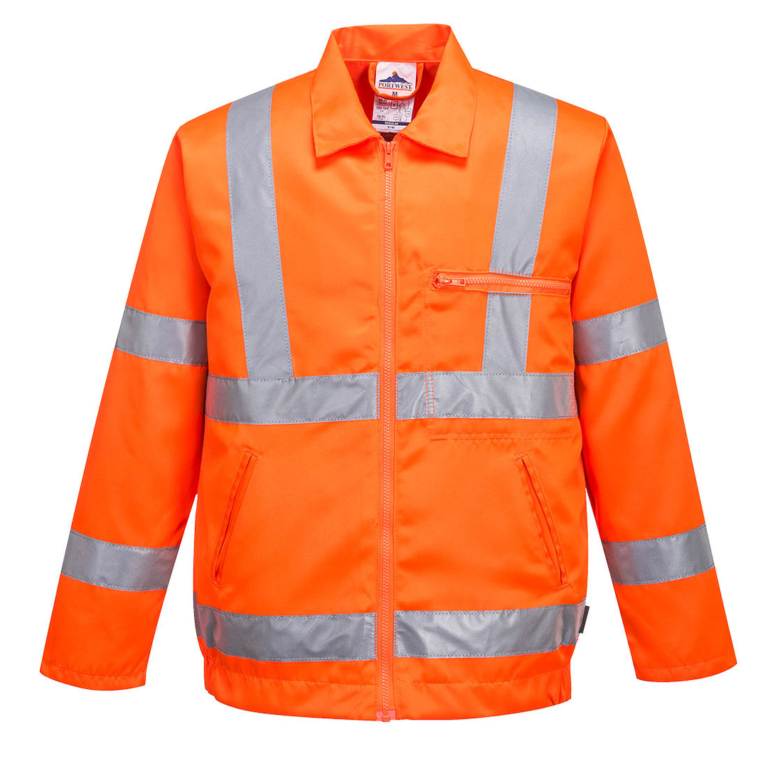 Jacheta HiVis Bomber - Portocaliu