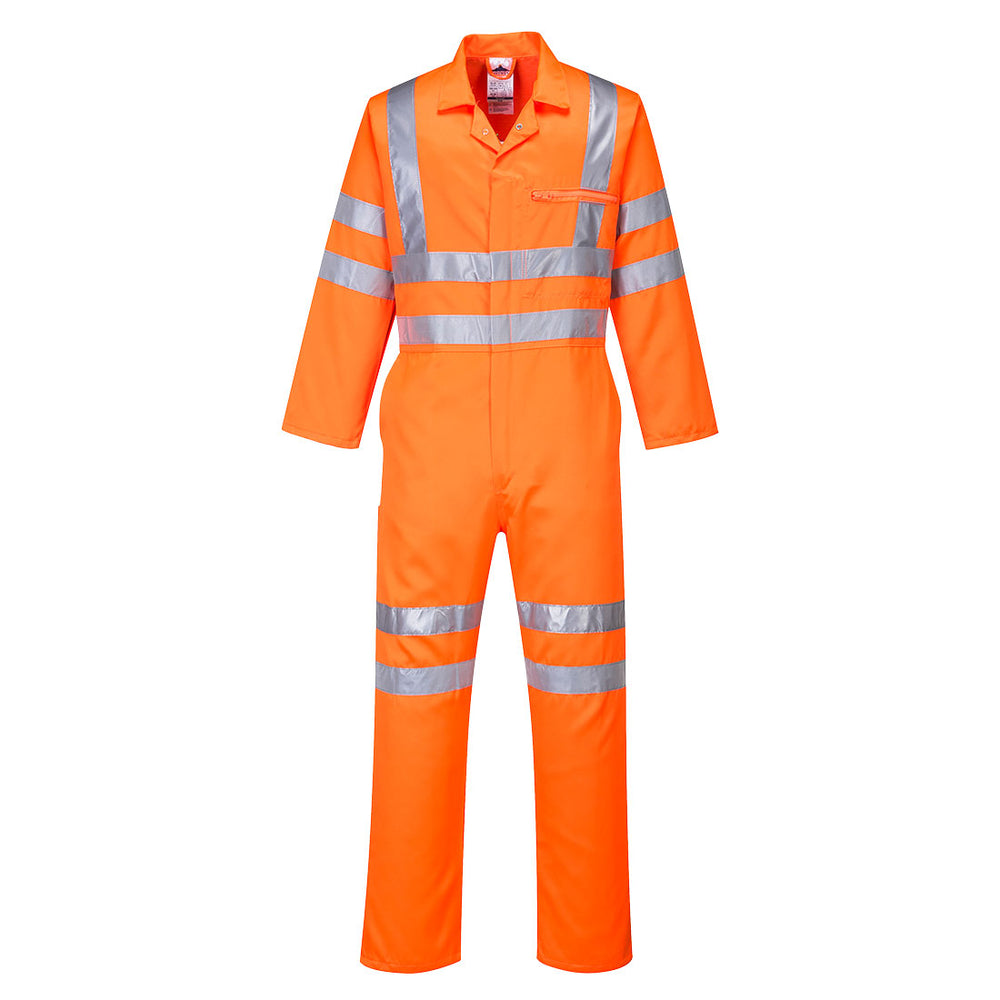 Combinezon Hi-Vis Poli-bumbac - Portocaliu înalt