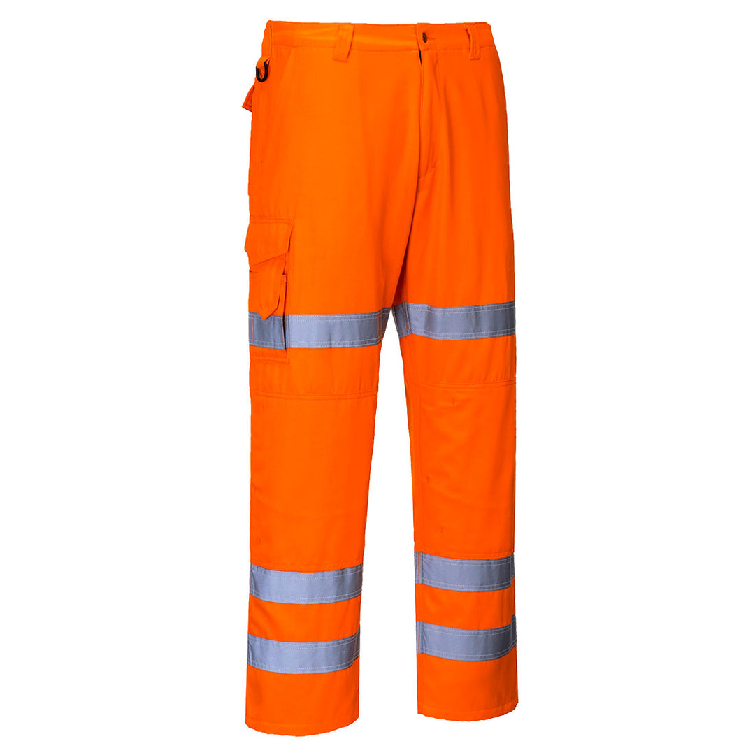 Pantaloni Combat HiVis 3 Benzi - Portocaliu