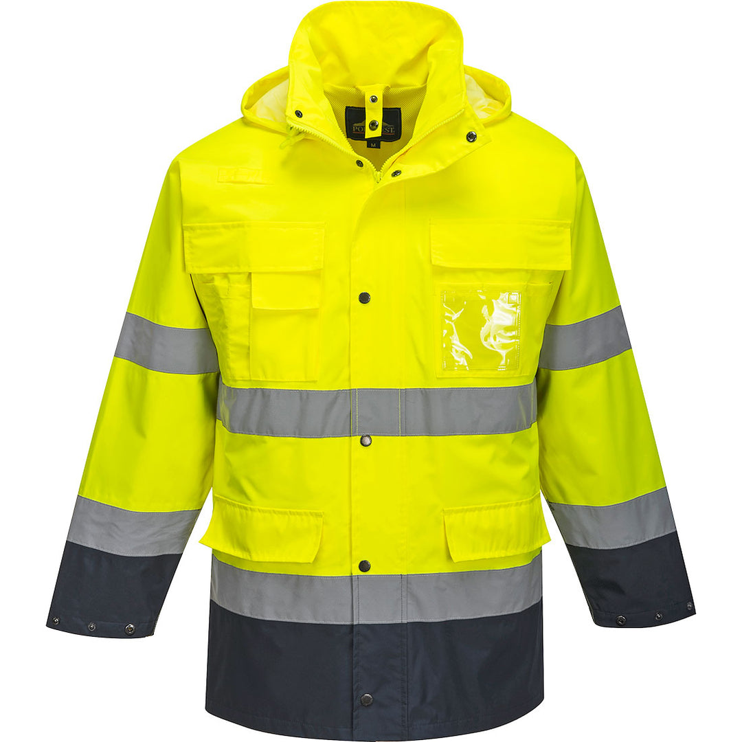 Jacheta Hi-Vis Lite 3-in-1 - Galben/Navy