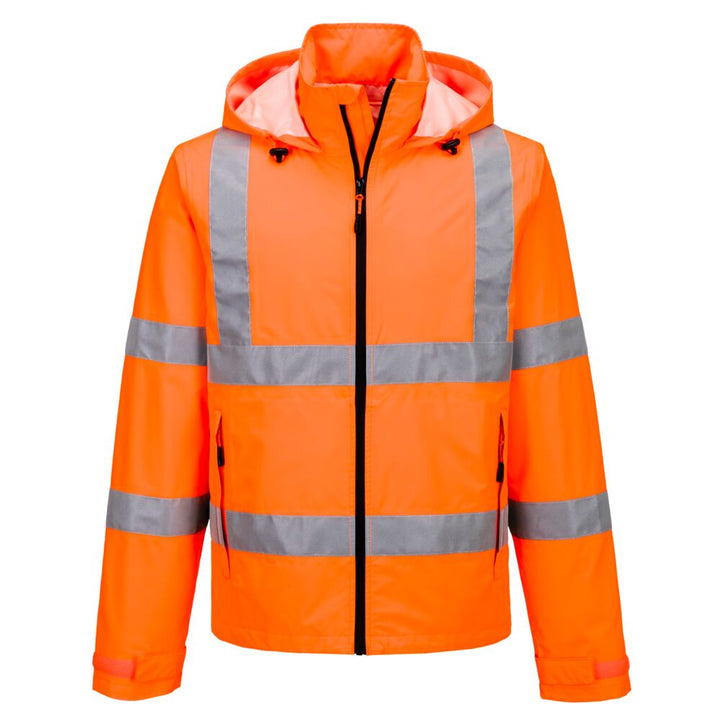 Jachetă Hi-Vis ușor de împachetat - Portocaliu