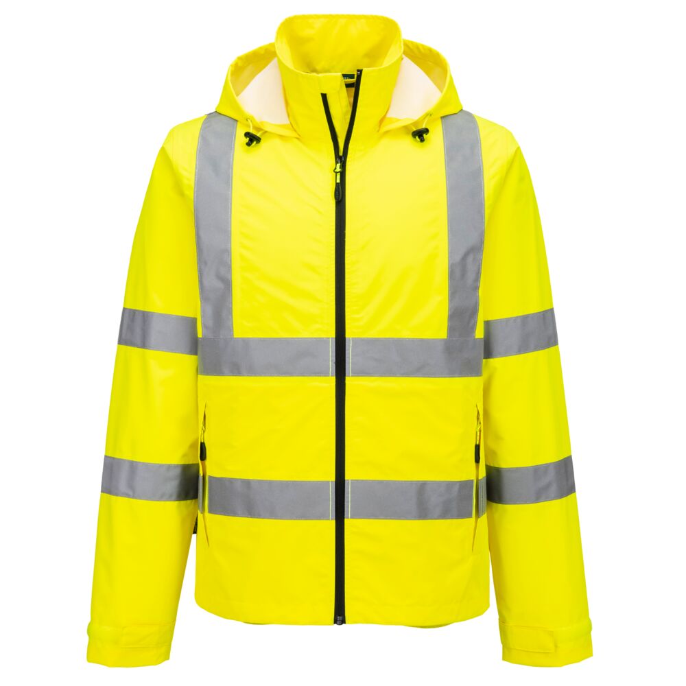 Jachetă Hi-Vis ușor de împachetat - Galben