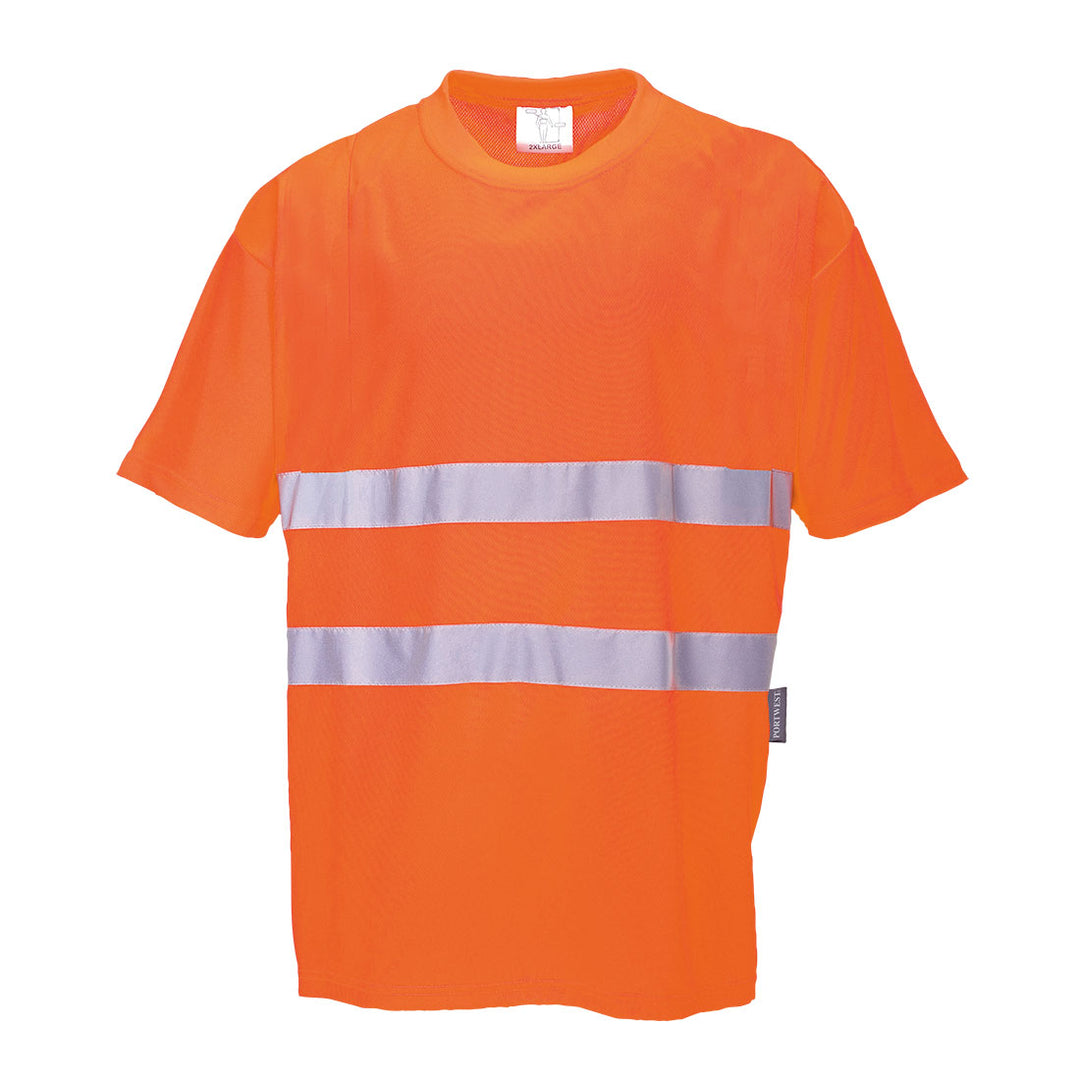 Tricou din bumbac Comfort - Portocaliu