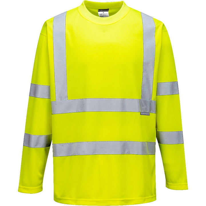 Tricou cu Maneci Lungi Hi-Vis - Galben