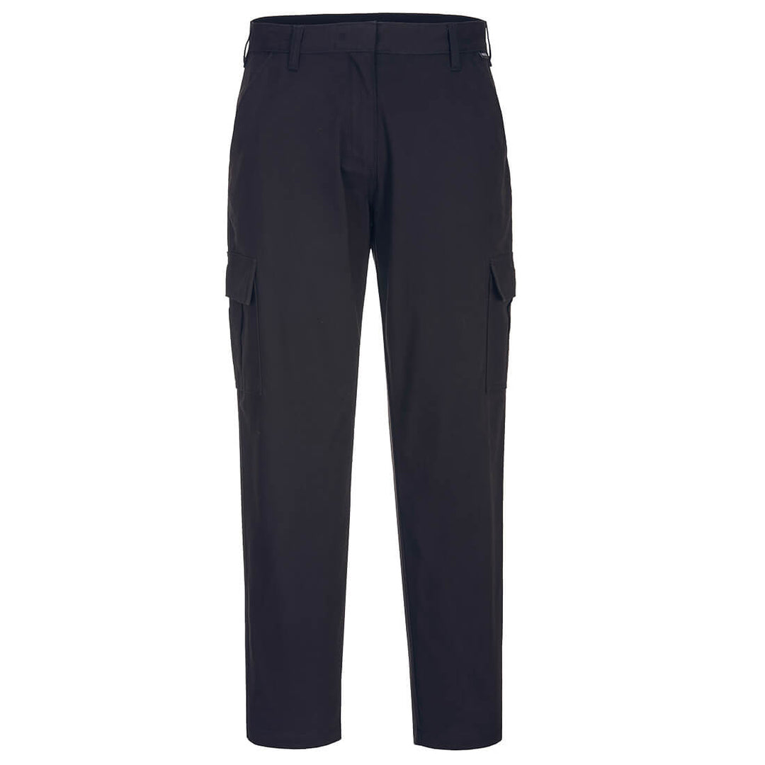 Pantaloni Cargo Stretch pentru femei - Negru