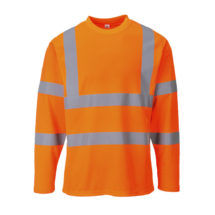 Tricou Hi-Vis cu maneci lungi - Portocaliu
