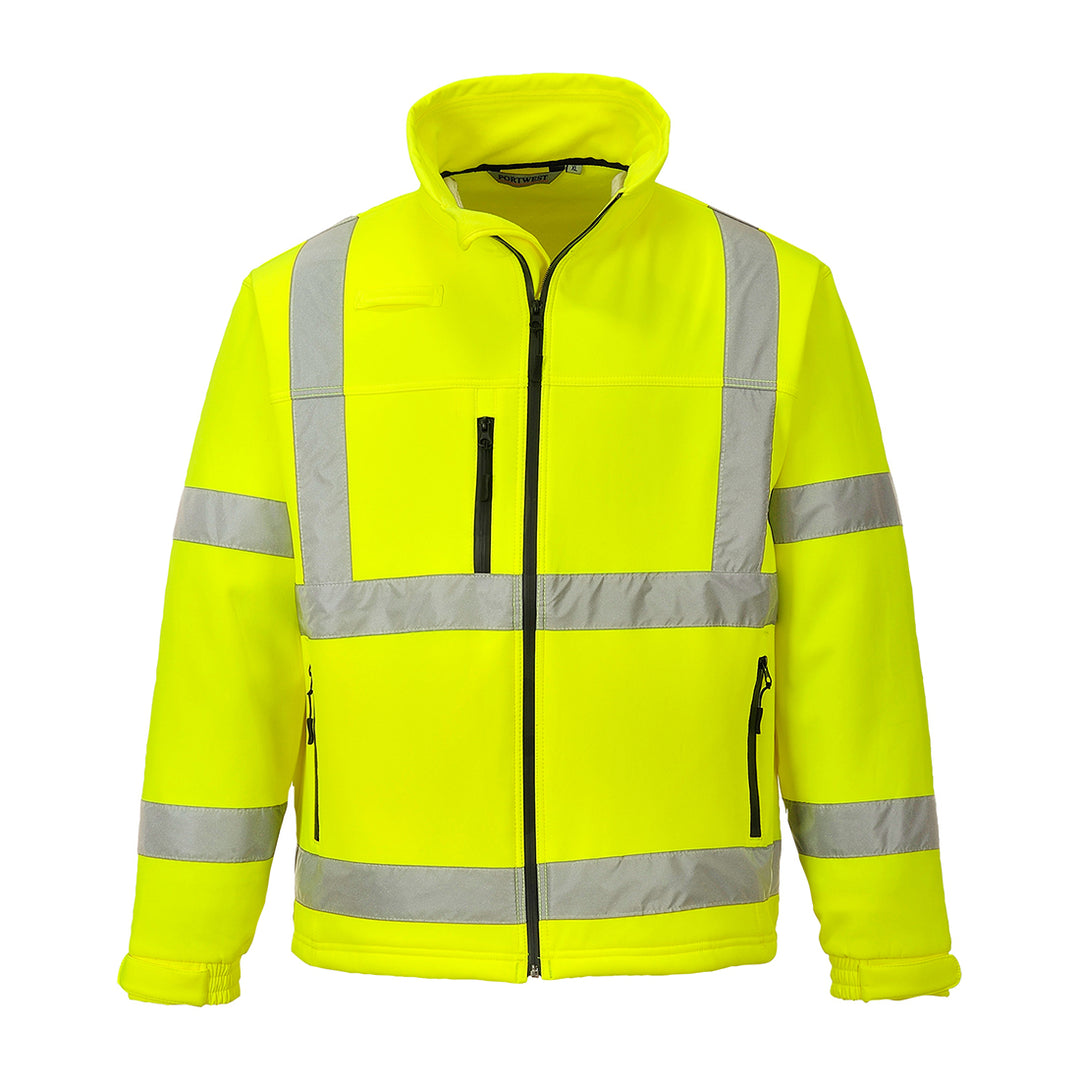 Jacheta HiVis Classic Softshell (3L) - Galben