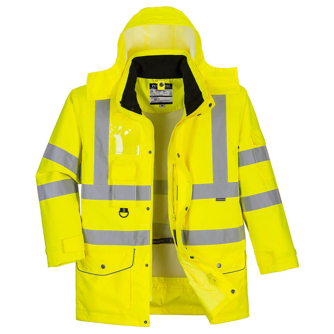 Jacheta Traffic HiVis 7-in-1 - Galben