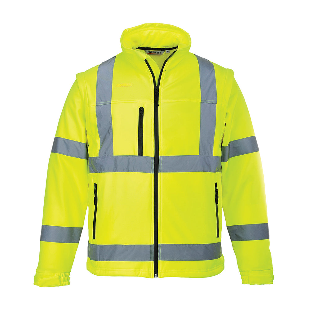 Jacheta Softshell HiVis  (3L) - Galben