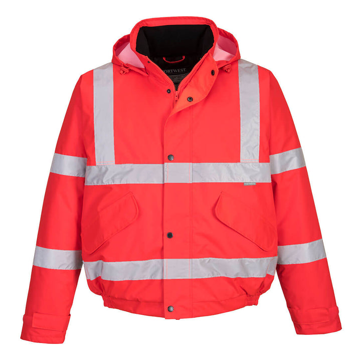 Jacheta Hi-Vis Bomber - Rosu
