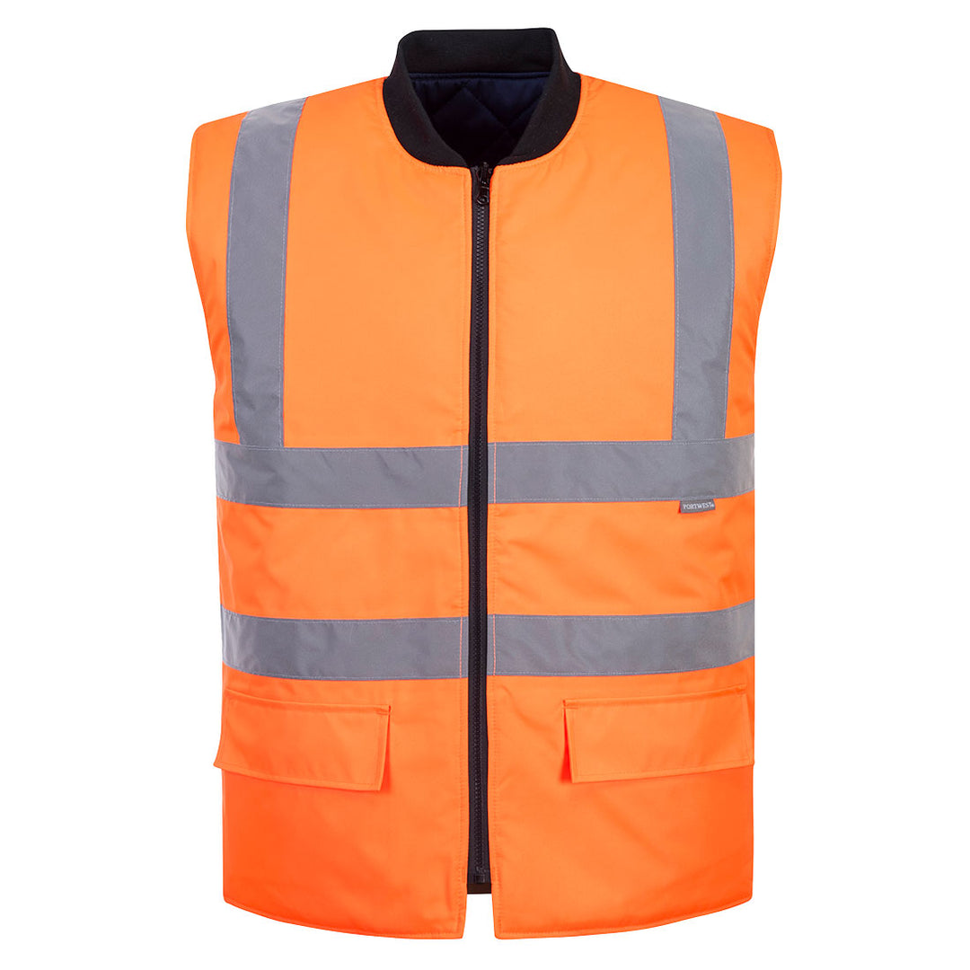 Vesta Termica Reversibila Hi-Vis - Portocaliu