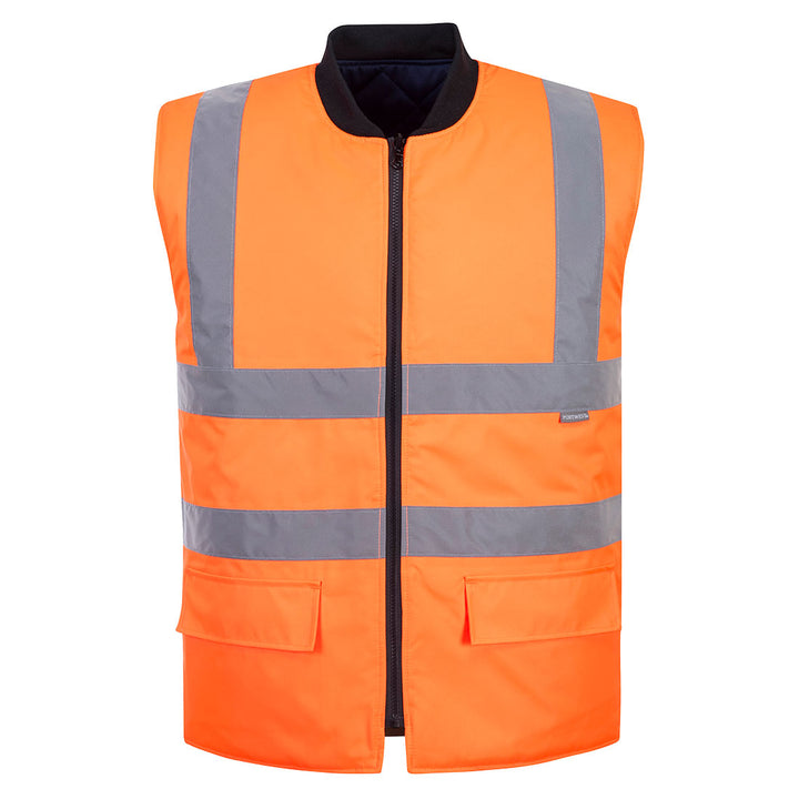 Vesta Termica Reversibila Hi-Vis - Portocaliu