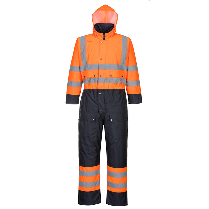 Combinezon HiVis Contrast - Captusit - Portocaliu/Navy
