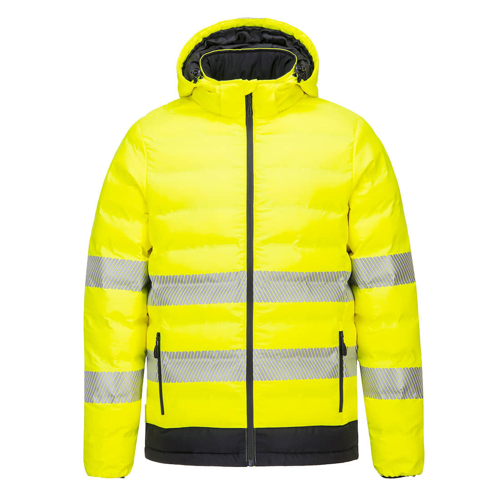Jacheta Hi-Vis Ultrasonic Heated Tunnel - Galben/Negru