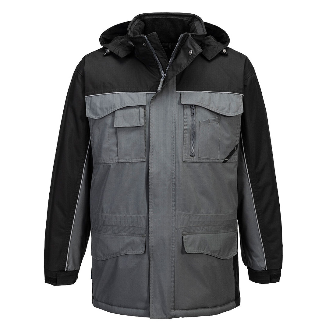Hanorac Parka RS - Negru/Gri