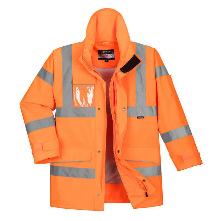 Jacheta de ploaie Extreme Parka - Portocaliu