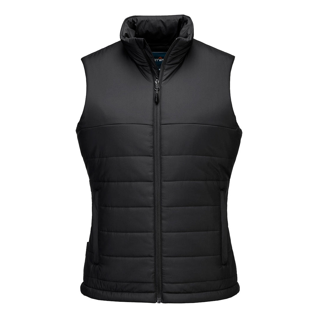 Women's Insulated Baffle Gilet - Negru