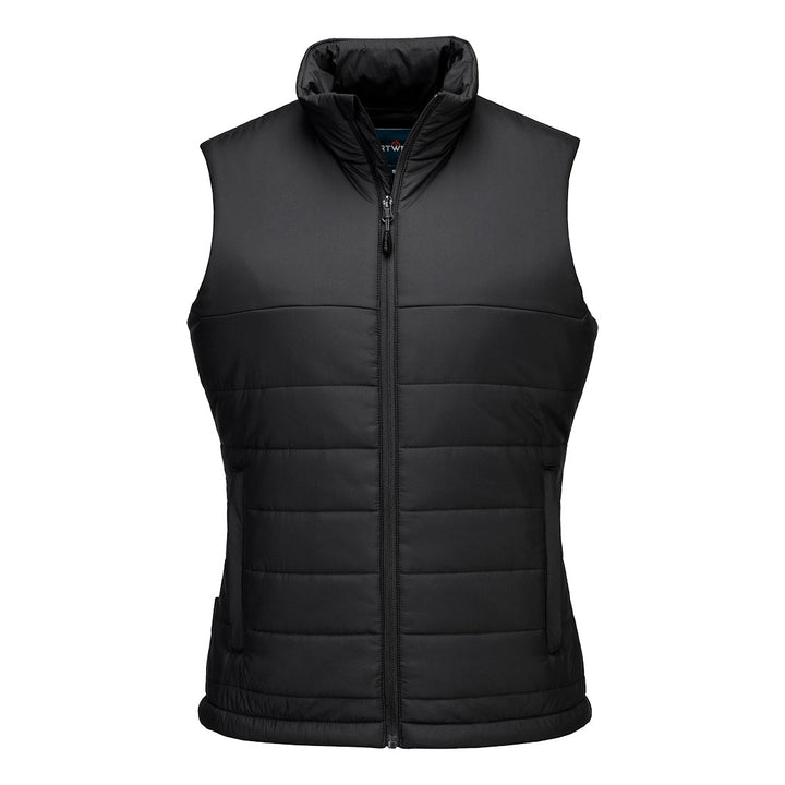 Women's Insulated Baffle Gilet - Negru