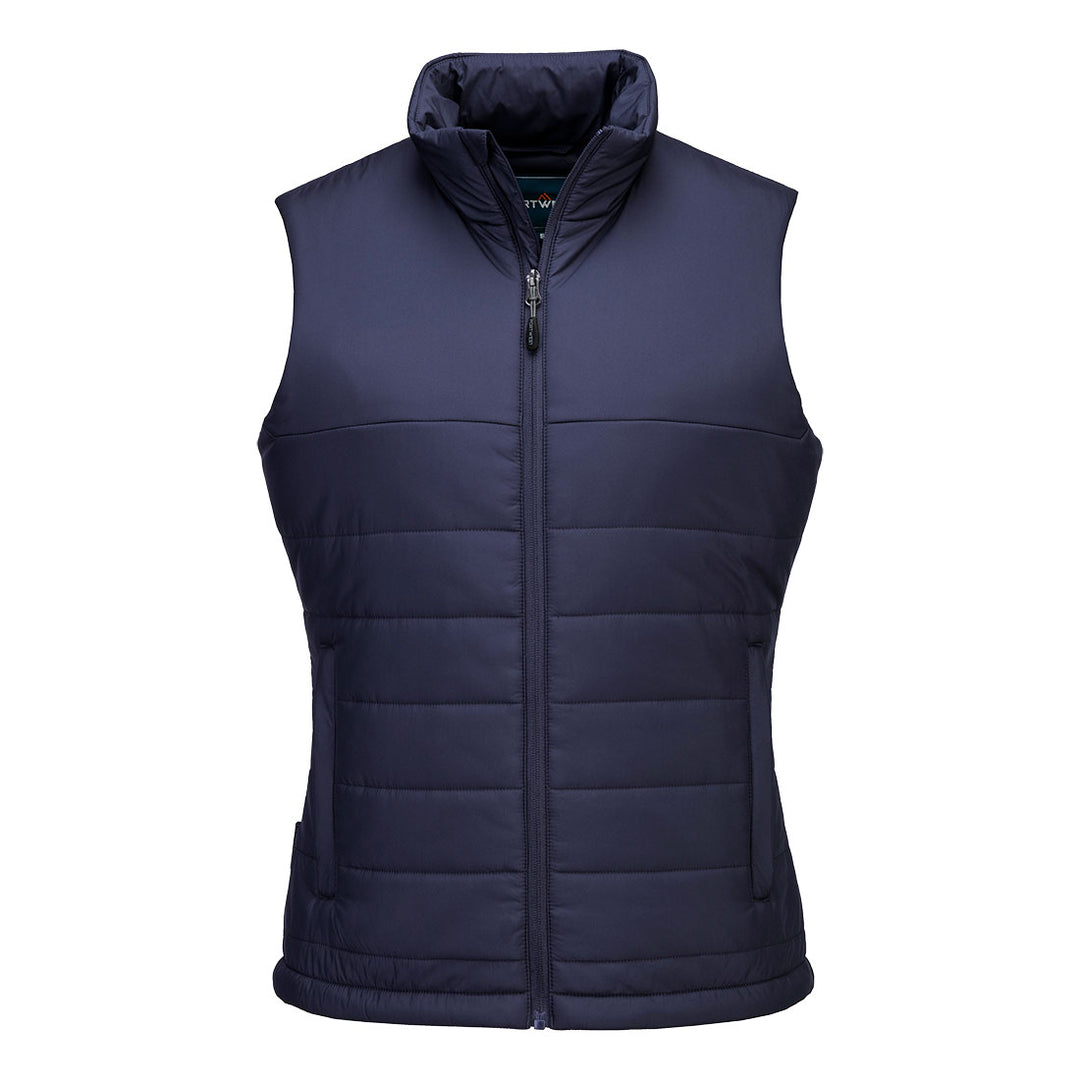 Women's Insulated Baffle Gilet - Navy