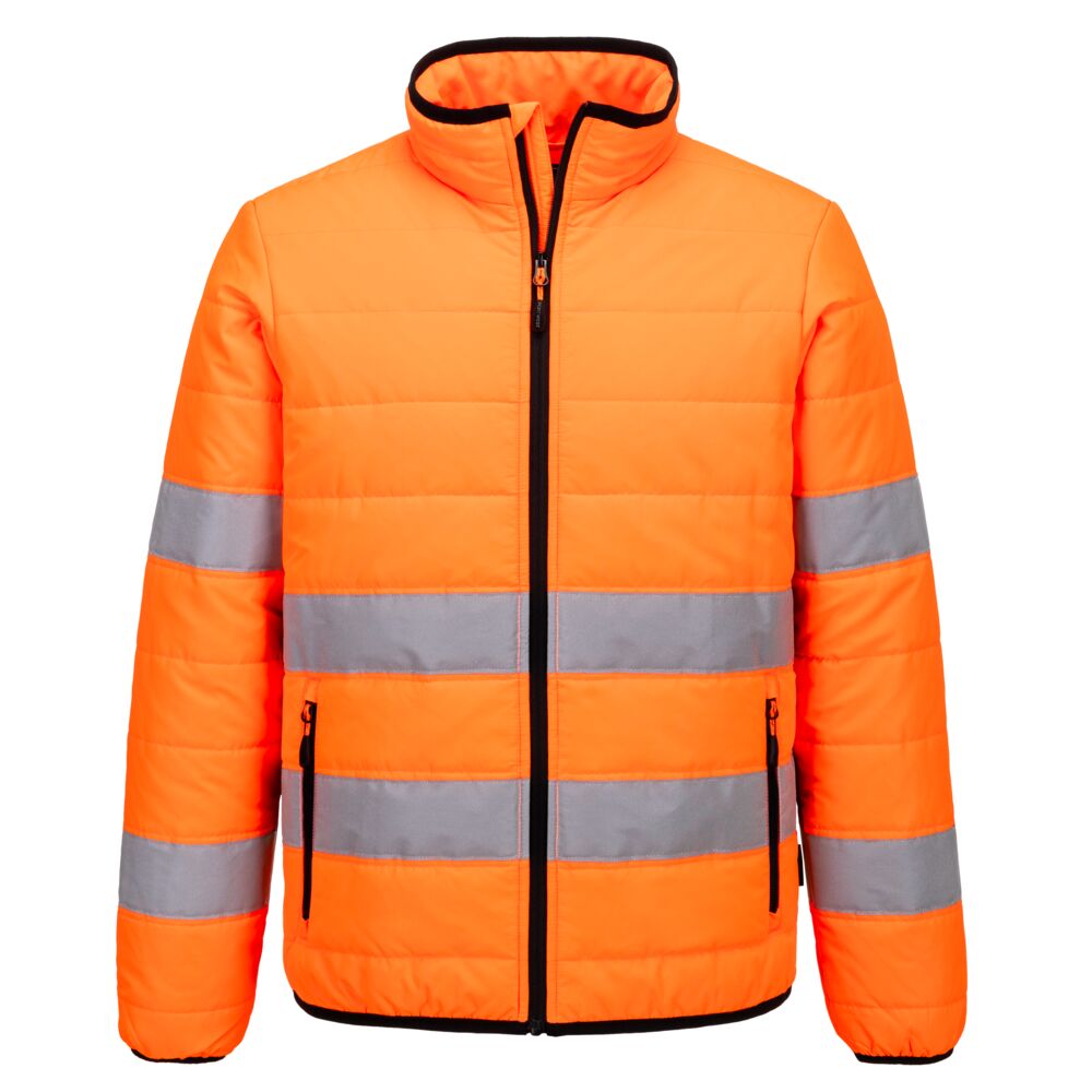 Jacheta Hi Vis PW3 Baffle - Portocaliu/Negru