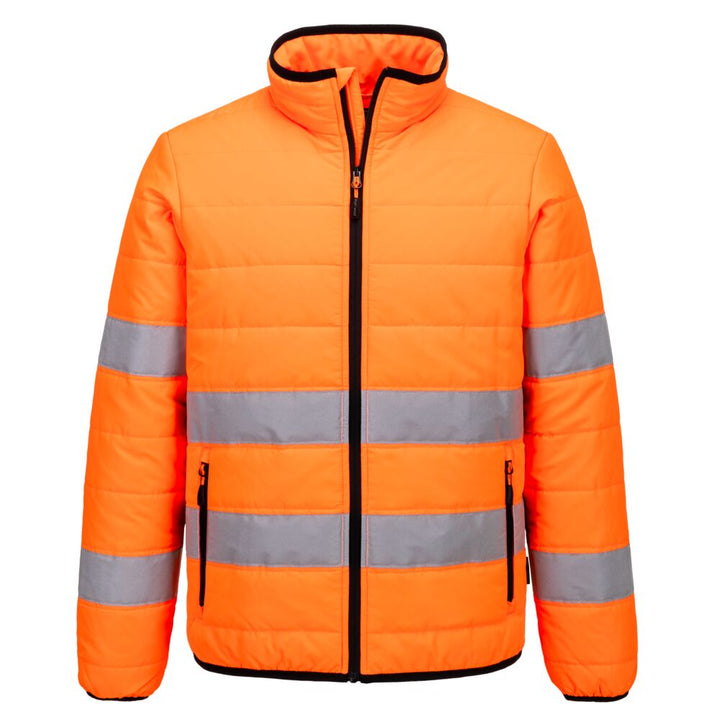 Jacheta Hi Vis PW3 Baffle - Portocaliu/Negru