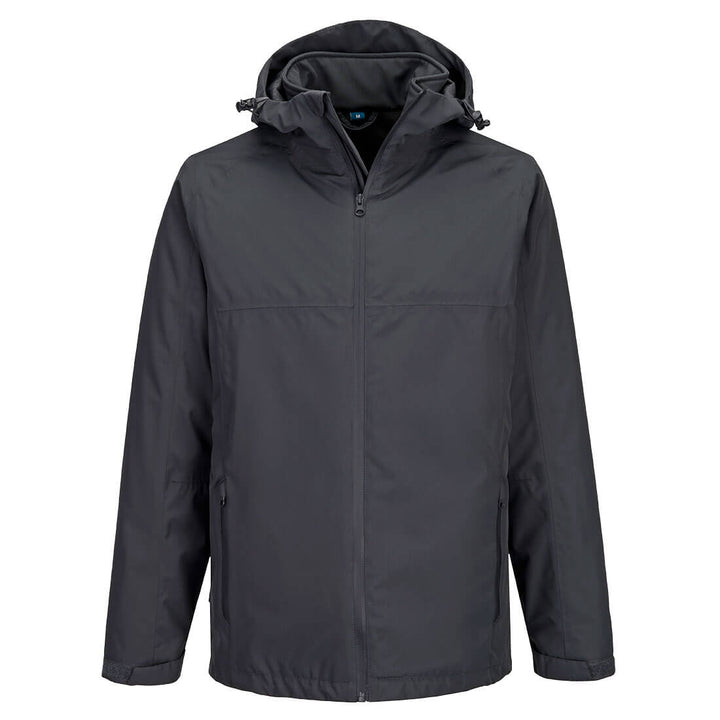 Professional 3in1 Rain Jacket - Gri metalic