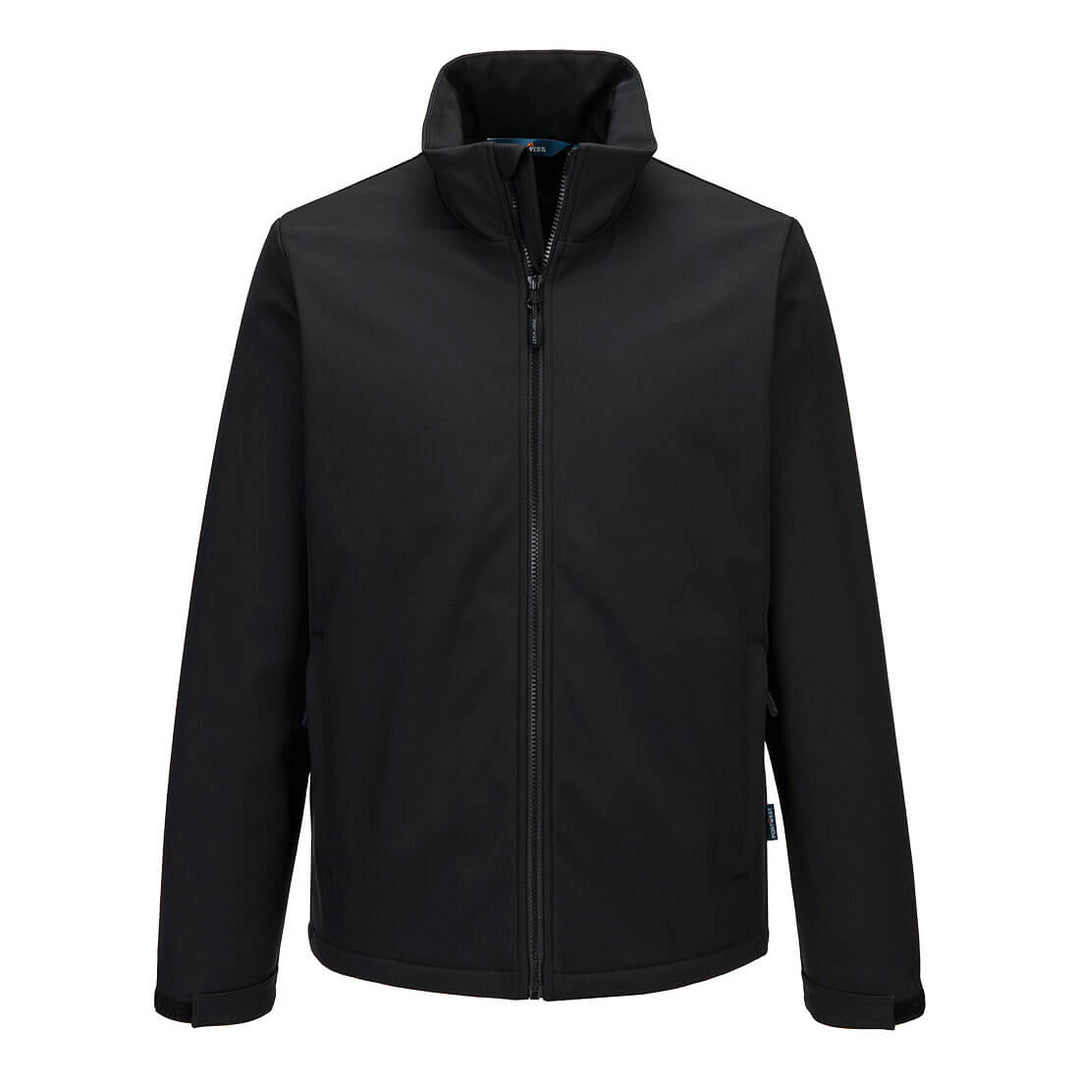 Heated Softshell Jacket  (3L) - Negru