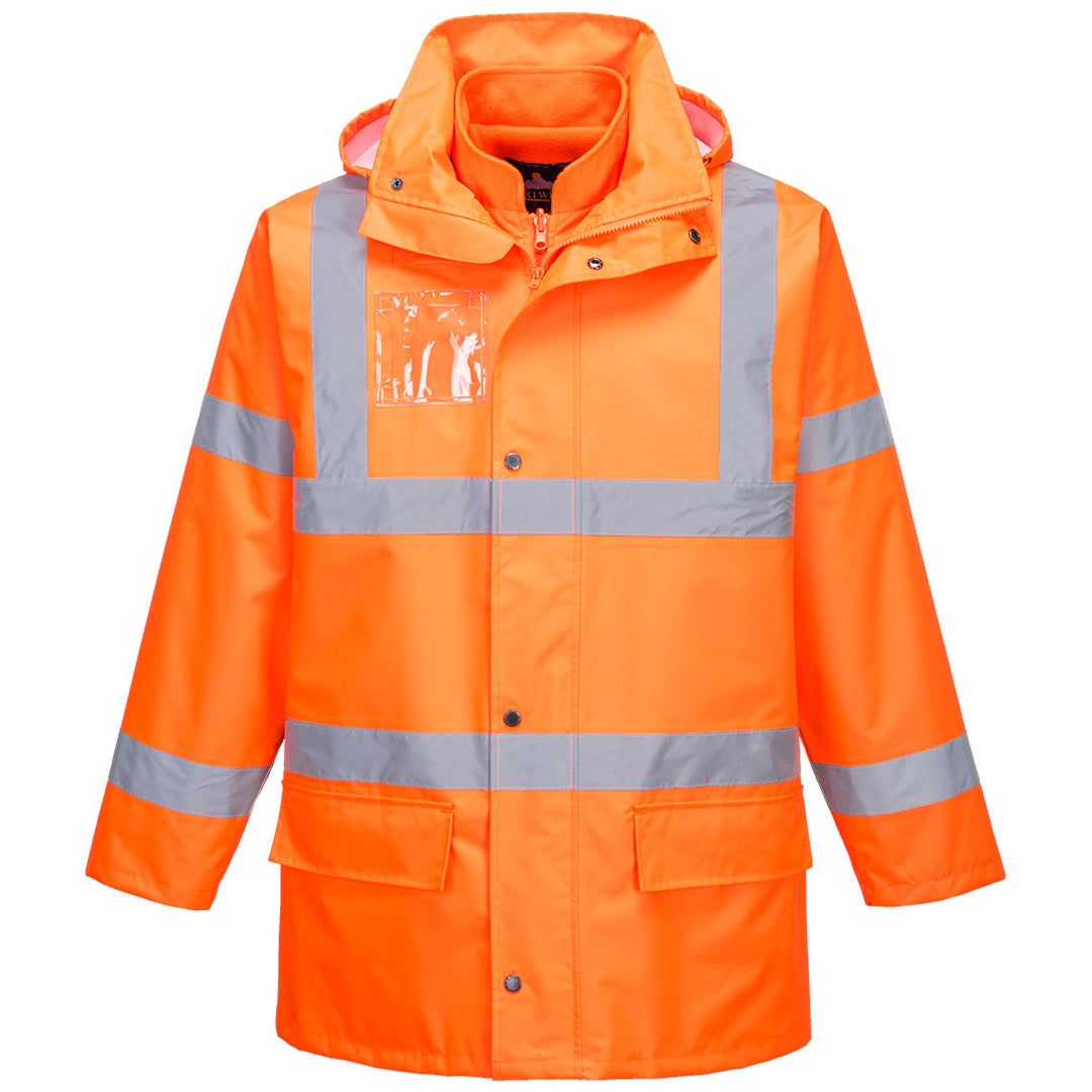 Jacheta HiVis 5-in-1 - Portocaliu
