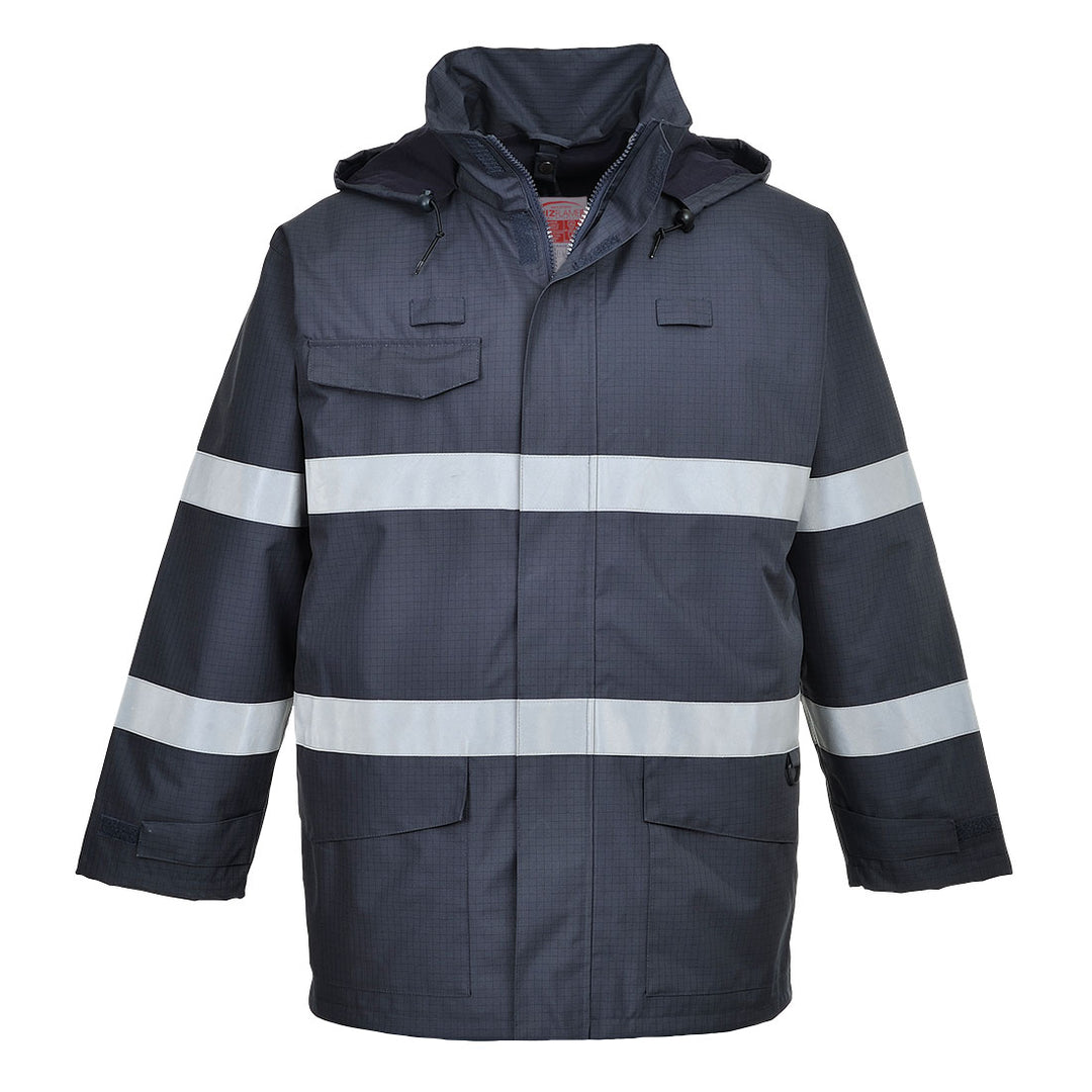 Jacheta de Ploaie Bizflame Multi Protection. - Navy